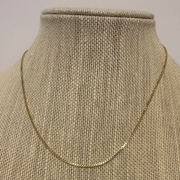 Giani Bernini Jewelry - Giani Bernini 18kt Gold Over Sterling Silver 18” Box Chain